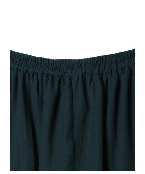 earth music&ecology(アースミュージックアンドエコロジー)の「SET2点 カットチュニック+ギャザースカート(ワンピース/ドレス・オフホワイト/ブラック/ベージュ・F)」の9枚目の写真