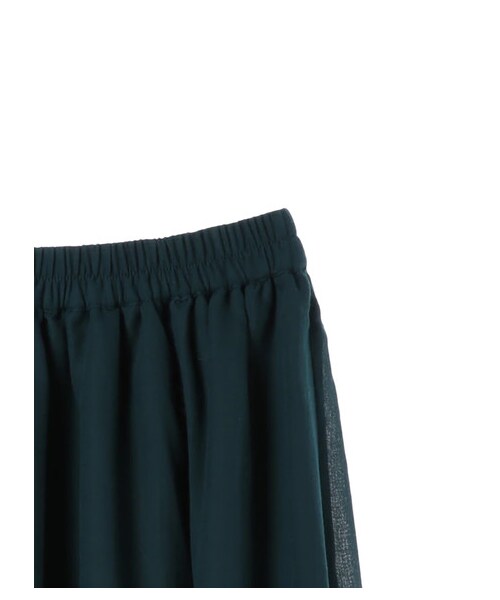 earth music&ecology(アースミュージックアンドエコロジー)の「SET2点 カットチュニック+ギャザースカート(ワンピース/ドレス・オフホワイト/ブラック/ベージュ・F)」の7枚目の写真