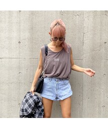 no brand | スリットタンク｢Tuesday｣(タンクトップ)