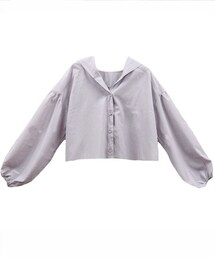 sango | ボリュームスリーブショートフーディー(シャツ/ブラウス)