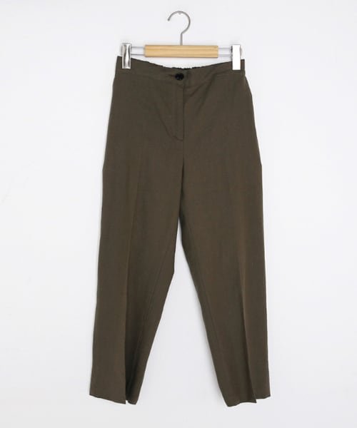 DHOLIC（ディーホリック）の「リネン混ストレートパンツ（その他パンツ・レディース・ベージュ/ブラック/グリーン・FREE）」の3枚目の写真
