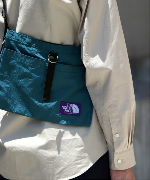 EDIFICE(エディフィス)の「《予約》THE NORTH FACE PURPLE LABEL×EDIFICE 別注 スモール サコッシュ(バッグ・ブラック/フリー)」の3枚目の写真