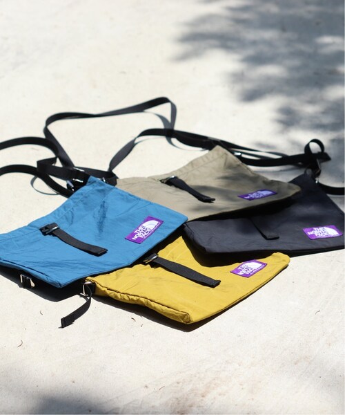 EDIFICE(エディフィス)の「《予約》THE NORTH FACE PURPLE LABEL×EDIFICE 別注 スモール サコッシュ(バッグ・ブラック/フリー)」の17枚目の写真