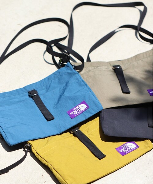 EDIFICE(エディフィス)の「《予約》THE NORTH FACE PURPLE LABEL×EDIFICE 別注 スモール サコッシュ(バッグ・ブラック/フリー)」の18枚目の写真