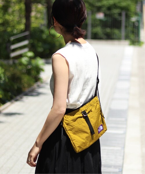 EDIFICE(エディフィス)の「《予約》THE NORTH FACE PURPLE LABEL×EDIFICE 別注 スモール サコッシュ(バッグ・ブラック/フリー)」の15枚目の写真