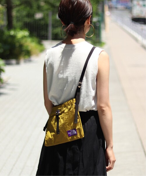 EDIFICE(エディフィス)の「《予約》THE NORTH FACE PURPLE LABEL×EDIFICE 別注 スモール サコッシュ(バッグ・ブラック/フリー)」の16枚目の写真