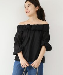 Spick & Span | ラミーフリルブラウス◆(トップス)
