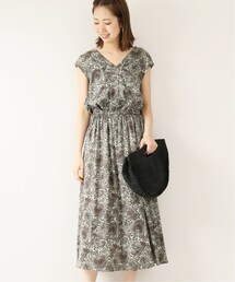 Spick & Span | ≪予約≫ペイズリーバックカシュクールワンピース◆(ワンピース/ドレス)