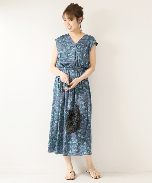 Spick & Span(スピックアンドスパン)の「≪予約≫ペイズリーバックカシュクールワンピース◆(ワンピース/ドレス・ベージュ/36/38)」の5枚目の写真