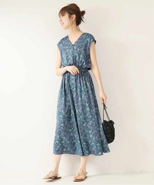 Spick & Span(スピックアンドスパン)の「≪予約≫ペイズリーバックカシュクールワンピース◆(ワンピース/ドレス・ベージュ/36/38)」の7枚目の写真