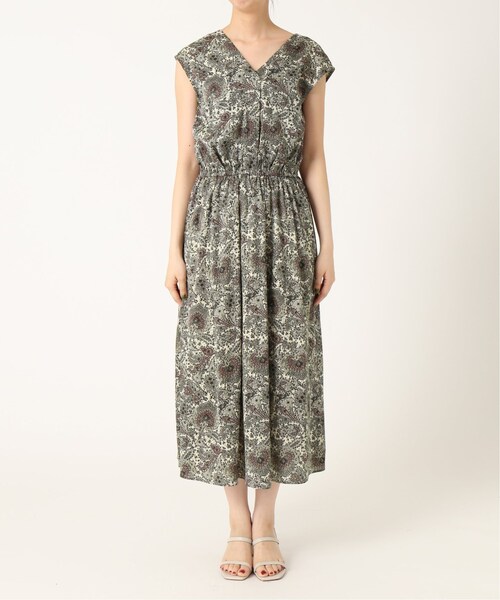 Spick & Span(スピックアンドスパン)の「≪予約≫ペイズリーバックカシュクールワンピース◆(ワンピース/ドレス・ベージュ/36/38)」の8枚目の写真