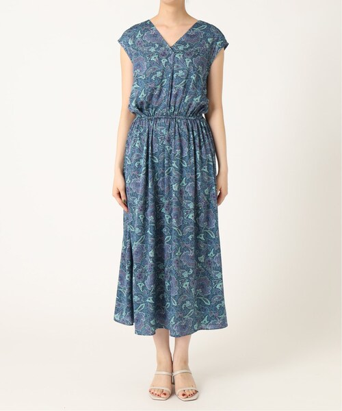 Spick & Span(スピックアンドスパン)の「≪予約≫ペイズリーバックカシュクールワンピース◆(ワンピース/ドレス・ベージュ/36/38)」の17枚目の写真