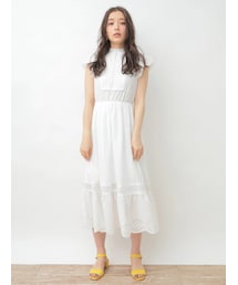 earth music&ecology | 《超特急タカシ》エンブロイダリーレースワンピース(ワンピース/ドレス)