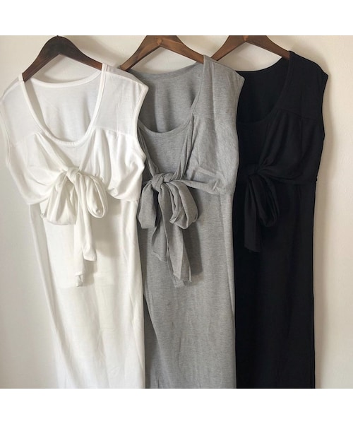 copine(コピン)の「再入荷!シンプルお洒落!バックテールデザインノースリーブ(3color)【クリックポスト対象商品】(Tシャツ/カットソー・レディース・その他)」の15枚目の写真