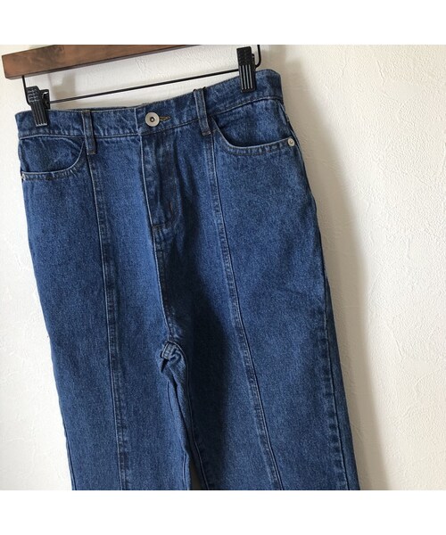 copine(コピン)の「再入荷!11oz切替ハイウエストストレートデニム(2size)【クリックポスト対象商品】(デニムパンツ・レディース・その他)」の14枚目の写真
