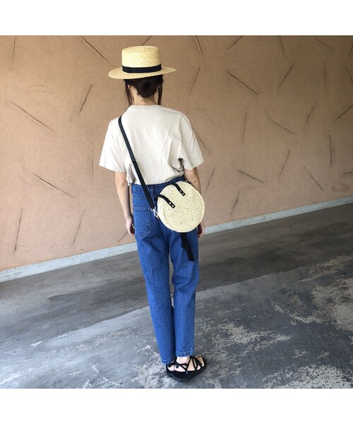 copine(コピン)の「再入荷!11oz切替ハイウエストストレートデニム(2size)【クリックポスト対象商品】(デニムパンツ・レディース・その他)」の7枚目の写真