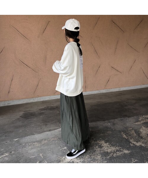 copine（コピン）の「【スペシャルプライス！定価3960円→1430円】ゆるふわっ！ウエストギャザーロングスカート (4color)【クリックポスト対象商品】（スカート・レディース・その他）」の12枚目の写真