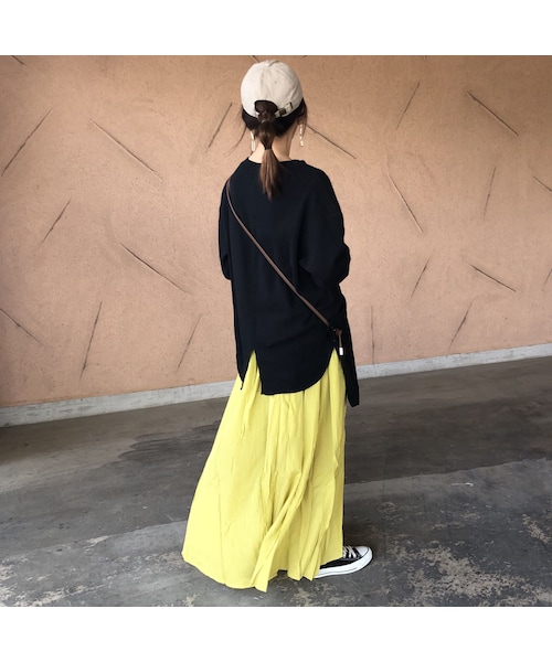 copine（コピン）の「【スペシャルプライス！定価3960円→1430円】ゆるふわっ！ウエストギャザーロングスカート (4color)【クリックポスト対象商品】（スカート・レディース・その他）」の7枚目の写真