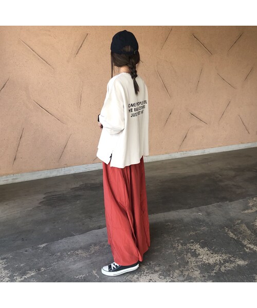 copine（コピン）の「【スペシャルプライス！定価3960円→1430円】ゆるふわっ！ウエストギャザーロングスカート (4color)【クリックポスト対象商品】（スカート・レディース・その他）」の10枚目の写真