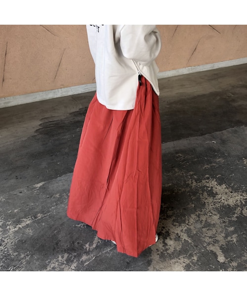 copine（コピン）の「【スペシャルプライス！定価3960円→1430円】ゆるふわっ！ウエストギャザーロングスカート (4color)【クリックポスト対象商品】（スカート・レディース・その他）」の11枚目の写真