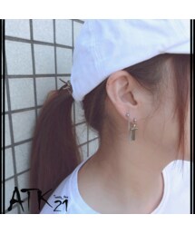 no brand（ノーブランド）の「片耳用（1個売り）2ホール ダブルホール