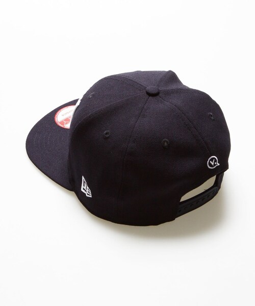 VANQUISH（ヴァンキッシュ）の「[先行予約]NEWERAコラボ SHIBUYA スナップバック[VAC652]（帽子・メンズ・ネイビー・F）」の2枚目の写真