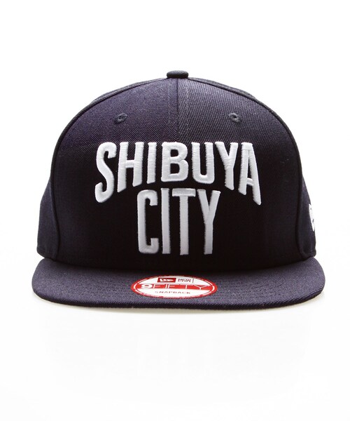 VANQUISH（ヴァンキッシュ）の「[先行予約]NEWERAコラボ SHIBUYA スナップバック[VAC652]（帽子・メンズ・ネイビー・F）」の4枚目の写真