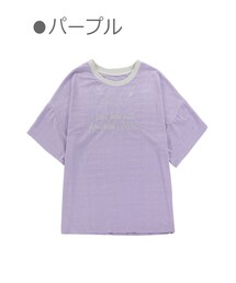 Bobon21 | 三日月ビッグTシャツ-全２色-(Tシャツ/カットソー)