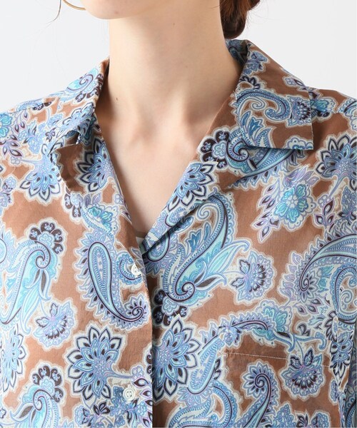 イペカプリント　ハーフスリーブシャツ　フレームワーク セール】ハーフスリーブコクーンプルオーバー3（Tシャツ