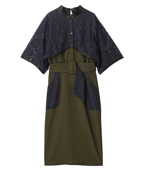 PAMEO POSE（パメオポーズ）の「Belted Lace Dress（ワンピース）」 - WEAR