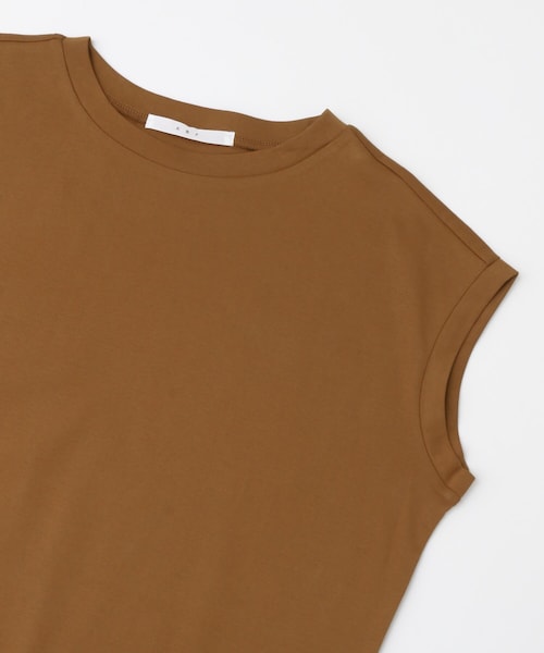 KBF（ケイビーエフ）の「BIGノースリーブTシャツ（トップス・レディース・WHITE/BROWN/BLACK/BLUE×OFF・one）」の12枚目の写真