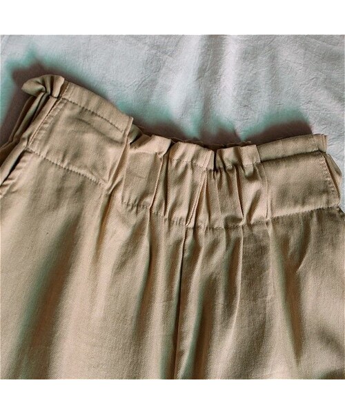no brand（ノーブランド）の「ハイウエストリネン混ワイドPT（その他パンツ・レディース・その他）」の11枚目の写真