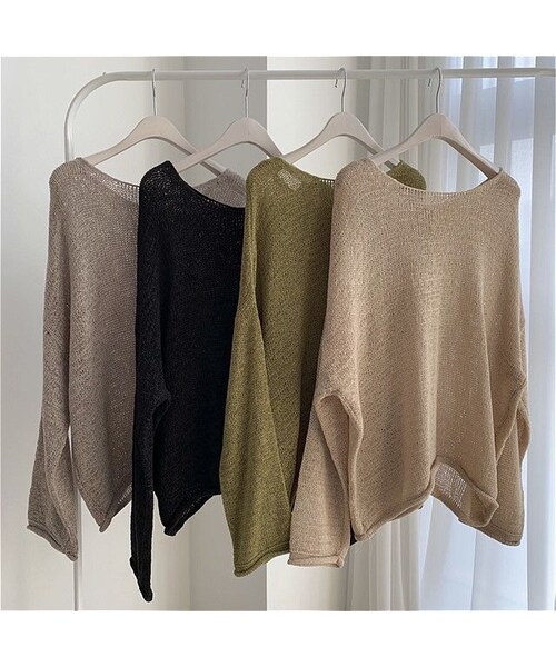 Atomic number:47（アトミックナンバーフォーティーセブン）の「2wayサマーニットカーディガン（その他アウター・レディース・その他）」の9枚目の写真