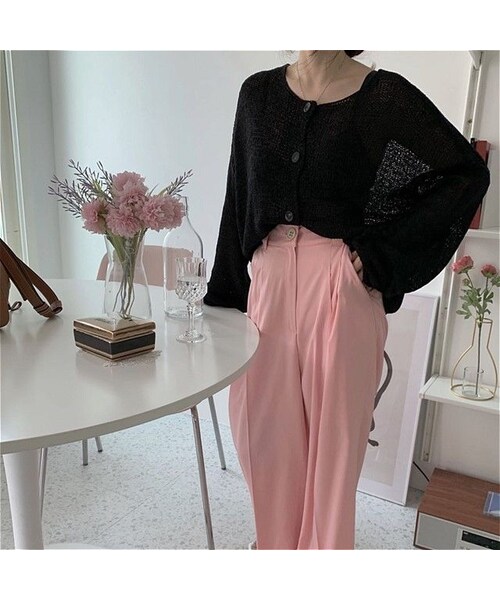 Atomic number:47（アトミックナンバーフォーティーセブン）の「2wayサマーニットカーディガン（その他アウター・レディース・その他）」の7枚目の写真