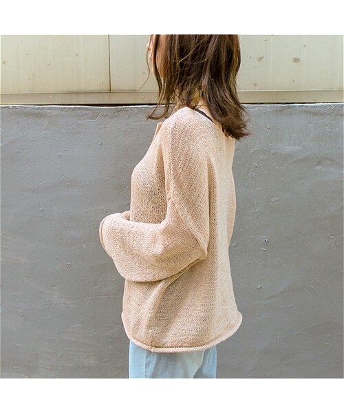 Atomic number:47（アトミックナンバーフォーティーセブン）の「2wayサマーニットカーディガン（その他アウター・レディース・その他）」の6枚目の写真