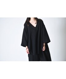 Edwina Horl | Edwina Horl Vネックプルオーバー run run run(Tシャツ/カットソー)