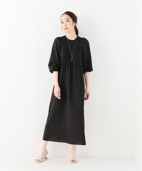 Spick & Span（スピックアンドスパン）の「ピンタックリネンマキシ