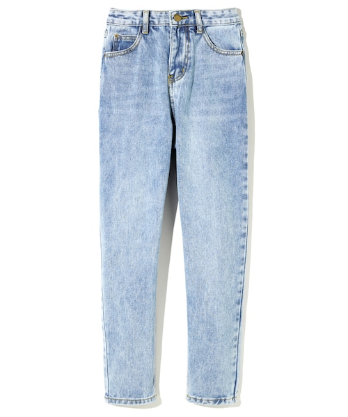 GRL（グレイル）の「テーパードデニムパンツ（デニムパンツ・レディース・ブルー/ライトブルー・S）」の2枚目の写真