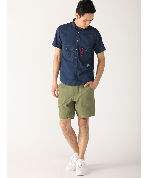 BEAVER（ビーバー）の「AND WANDER(アンドワンダー)60/40 CLOTH SHORT PANTS(4065)（パンツ・メンズ・RED/KHAKI・2/3/4）」の10枚目の写真