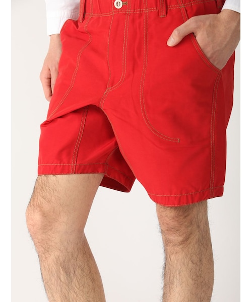 BEAVER（ビーバー）の「AND WANDER(アンドワンダー)60/40 CLOTH SHORT PANTS(4065)（パンツ・メンズ・RED/KHAKI・2/3/4）」の6枚目の写真