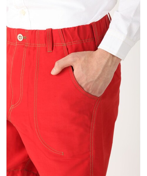 BEAVER（ビーバー）の「AND WANDER(アンドワンダー)60/40 CLOTH SHORT PANTS(4065)（パンツ・メンズ・RED/KHAKI・2/3/4）」の7枚目の写真