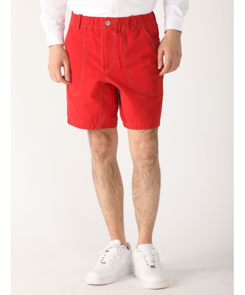 BEAVER（ビーバー）の「AND WANDER(アンドワンダー)60/40 CLOTH SHORT PANTS(4065)（パンツ・メンズ・RED/KHAKI・2/3/4）」の2枚目の写真
