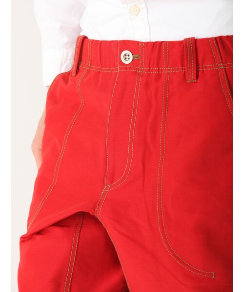 BEAVER（ビーバー）の「AND WANDER(アンドワンダー)60/40 CLOTH SHORT PANTS(4065)（パンツ・メンズ・RED/KHAKI・2/3/4）」の5枚目の写真