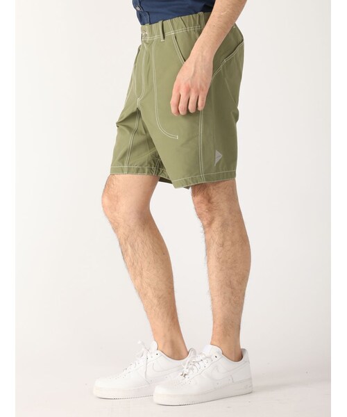BEAVER（ビーバー）の「AND WANDER(アンドワンダー)60/40 CLOTH SHORT PANTS(4065)（パンツ・メンズ・RED/KHAKI・2/3/4）」の12枚目の写真