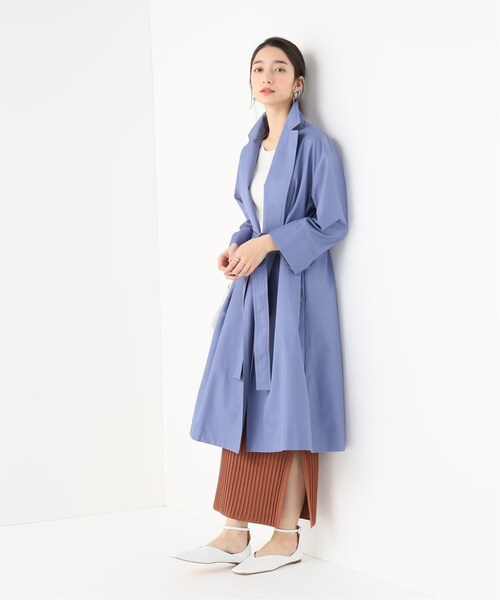 Noble（ノーブル）の「80/2ギャバフレアーコート◇（）」 - WEAR
