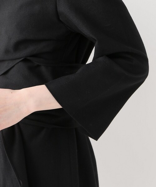 Noble ブラック　リボンドレス　ワンピース Noble（ノーブル）の「クロスリボンワンピース◇（）」 - WEAR