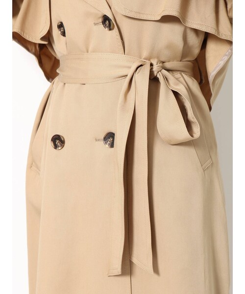 Ungrid（アングリッド）の「ルーズロングトレンチコート（その他アウター・ベージュ/キャメル・S/M）」の16枚目の写真