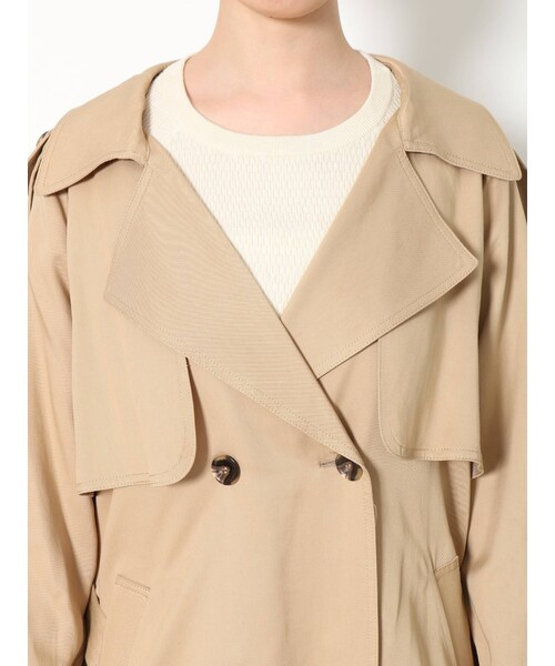 Ungrid（アングリッド）の「ルーズロングトレンチコート（その他アウター・ベージュ/キャメル・S/M）」の14枚目の写真