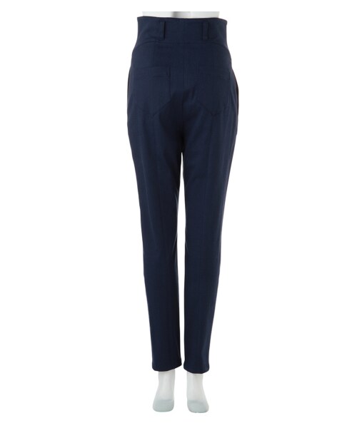 G.V.G.V.(ジーヴィージーヴィー)の「STRETCH TWILL SLIM PANTS(パンツ・レディース・NAVY・36)」の3枚目の写真