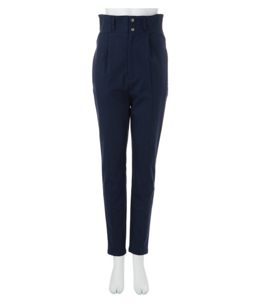 G.V.G.V.(ジーヴィージーヴィー)の「STRETCH TWILL SLIM PANTS(パンツ・レディース・NAVY・36)」の2枚目の写真